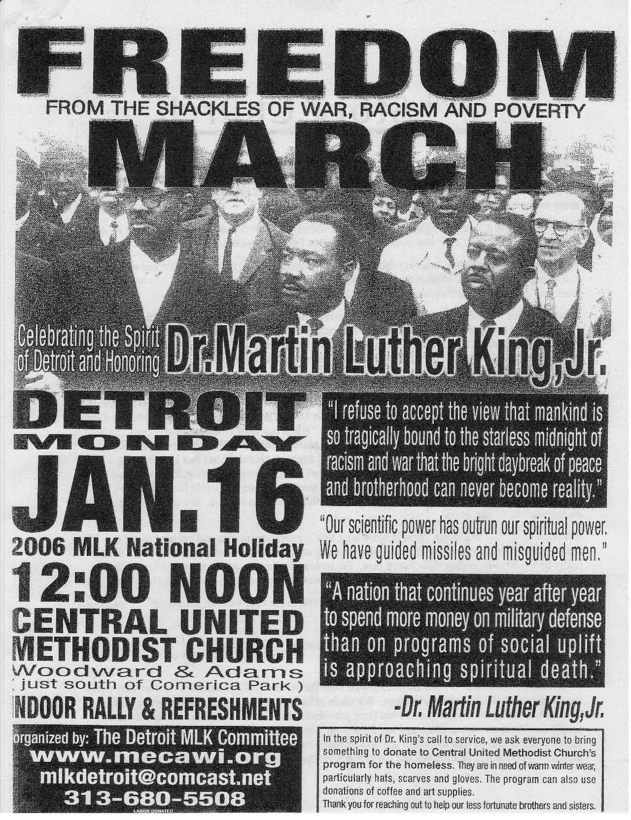 Rally poster